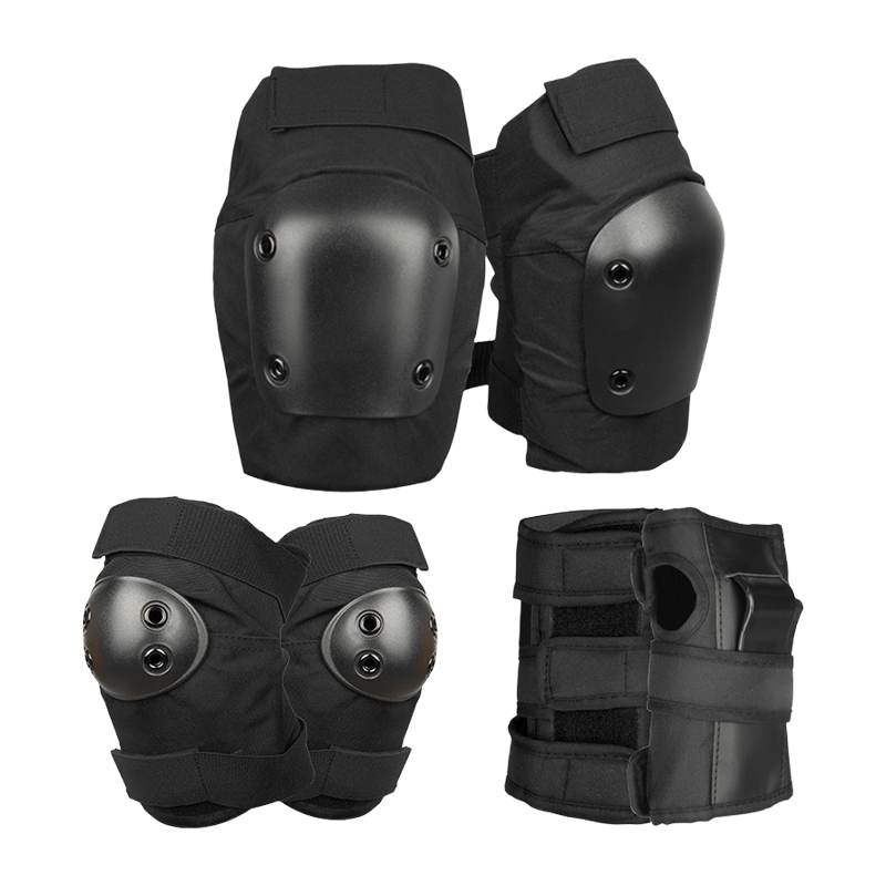 6 Pieces Elbow Knee Pads Wrist Guard Set for Roller Skating