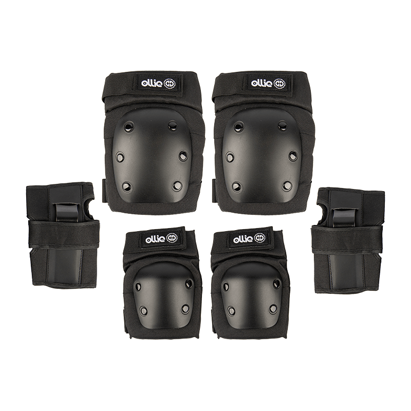 6 Pieces Elbow Knee Pads Wrist Guard Set for Roller Skating