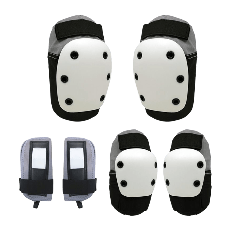 6 Pieces Elbow Knee Pads Wrist Guard Set for Roller Skating
