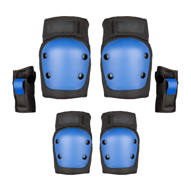 6 Pieces Elbow Knee Pads Wrist Guard Set for Roller Skating