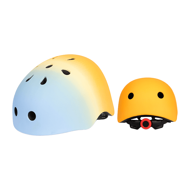 Color Gradient Adjustable Bike Skate Helmet